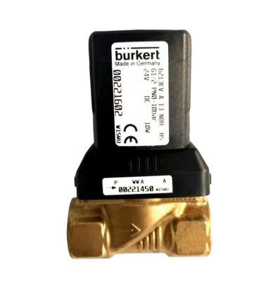 BURKERT 00308505 G3/4 2/2 Normaal gesloten 20 Stroomgat FKM Verzegeld Messing Valve Body AC220V 8W 1-40bar 5404 Type