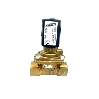 Elektronenmagnetische klep BURKERT 00309022 FKM Dicht G1/2 2/2 Normaal geopend 12 Stroomgat DC24V 8W 1-32bar