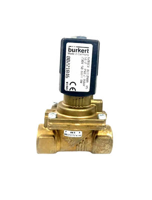 00301170 BURKERT 5404 G1/2 2/2 Normaal geopend 12 Stroomgat FKM (fluorrubber) Verzegeld Messing Valve Body AC24V 8W 1-32bar