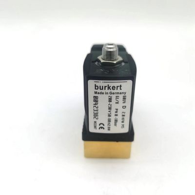 2/2 Normaal geopend 00295651 Burkert-solenoïde klep 20 stroomgaten FKM (fluorrubber) Verzegeld koperen kleplichaam AC220V 8W 1-25bar