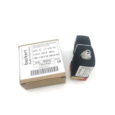 00134245 Messing Burkert solenoïde klep 6013 Type 2/2 Normaal gesloten FKM afdichting 24VDC 8W 0~25bar