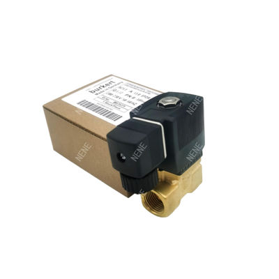 FKM Seal Burkert Solenoïde Valve 6013 Type Direct Acting 00126094 G1/8-Inch 3.0 Flow Hole 220VAC 8W 0~10bar