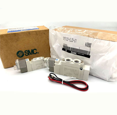 5 poort SMC elektrische kleppen zachte afdichting SY5220-6LZD-01 SY5220-5LZD-C6 SY5220-5LZD