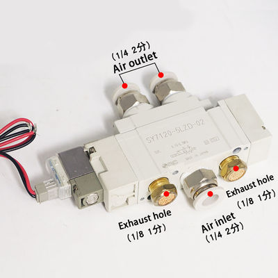Eenvoudige SMC-solenoïde klep SY7120-5LZD-02 SY7120-5LZD-C6 SY7120-5LZD-C8