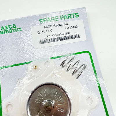 ASCO C113443 Diafragma reparatie kit 3/4 inch voor puls solenoïde klep SCG353A043 Nitrile/Viton