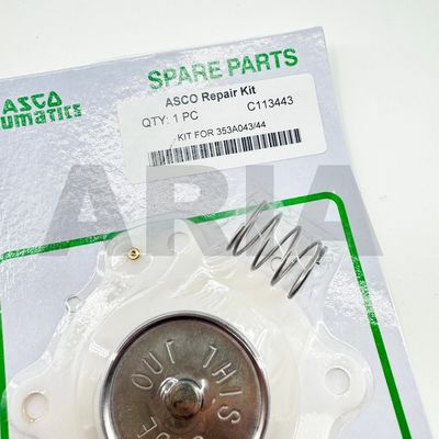 ASCO G353A041 G353A042 Pulsventiel Diafragma Repair Kit C113443 NBR TPE (wit)