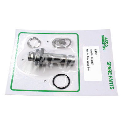 ASCO C127837 K0950 puls klep reparatie kit omvat piloot kop klem veer en schroef
