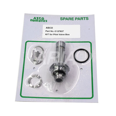 ASCO C127837 K0950 puls klep reparatie kit omvat piloot kop klem veer en schroef