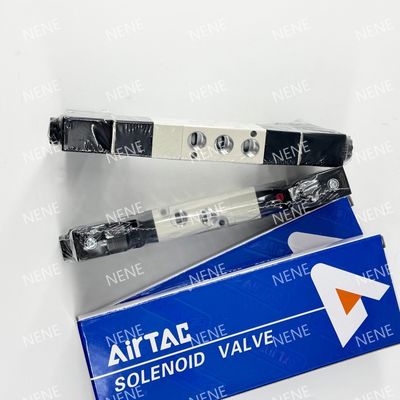 4V230C-08 Elektromagnetische klep AIRTAC voor precieze vloeistof Reglement 5 poort 3 positie