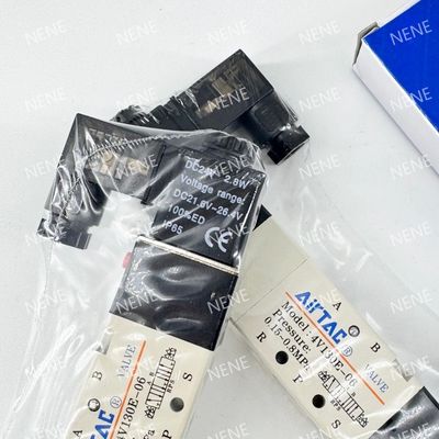4V230C-08 Elektromagnetische klep AIRTAC voor precieze vloeistof Reglement 5 poort 3 positie