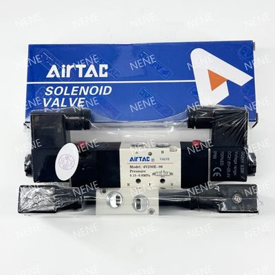Solenoïde klep 4V330C-08 AIRTAC Voor lucht 0,15 tot 0,8 MPa 21 tot 114 Psi Fluid Air