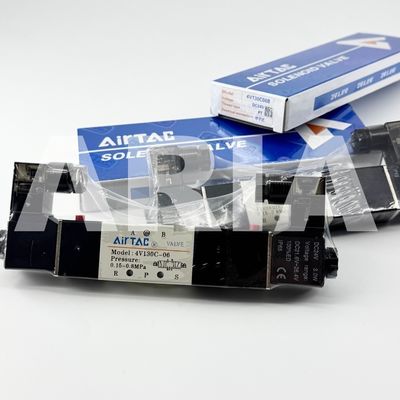 Airtac 4V130C-06 DC12V AC110V 4V130C-M5 Solenoïde luchtklep