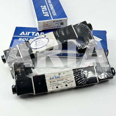 Airtac 4V130C-06 DC12V AC110V 4V130C-M5 Solenoïde luchtklep