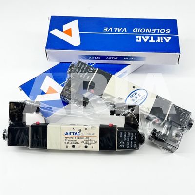 Airtac Solenoïde Air Valve ((5/2,5/3 manier) - 4V130E06FIG 4V130E-06 4V130P-06