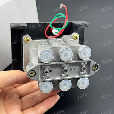 6CV-D Zes Gats Kiepwagen Regelklep met PTO Functie Zilver Aluminiumlegering