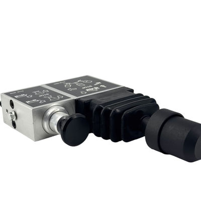14750430H HYVA Combination Control Valve DCM01 2 Way Distributor Valves met hefboom stop op punt en lage positie