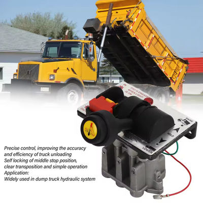 Nieuwe zes-gat klep 6CV-D-N handmatig bedieningsklep dumptruck PTO bedieningsklep met indicatorlamp