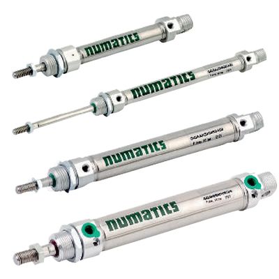 G435AG1N160A00 ASCO NUMATICS Kolven pneumatische cilinder met prestaties en ISO 6432 normen