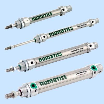 ASCO G435AG1N20CSH ISO 6432 Pneumatische cilinder De ultieme oplossing voor omgevingen met een omgevingstemperatuur van -10°C tot 70°C