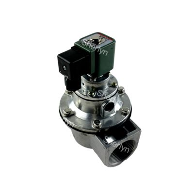 BFEC DMF-Z-40S roestvrij staal 1,5' rechthoekig zakhuis pulsjetklep 24VDC 220VAC