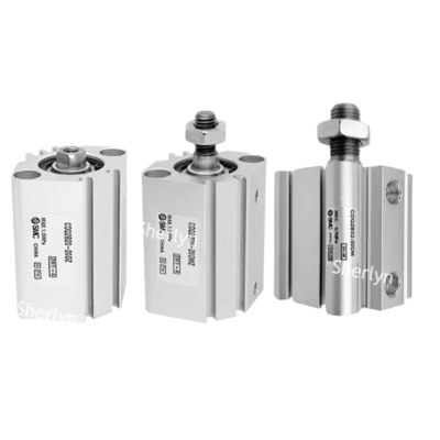 SMC Compact Cilinder Standaard Type Dubbelwerkend Enkelvoudige Zuigerstang CQ2 Serie CQ2A12-30D