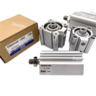 CQ2A12-35D SMC Compact Cilinder Standaard Type Dubbelwerkend Enkelvoudige Zuigerstang CQ2 Serie