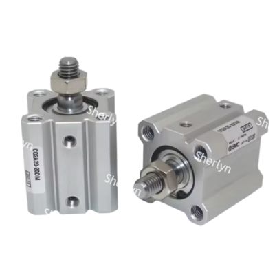 CQ2A12-35D SMC Compact Cilinder Standaard Type Dubbelwerkend Enkelvoudige Zuigerstang CQ2 Serie