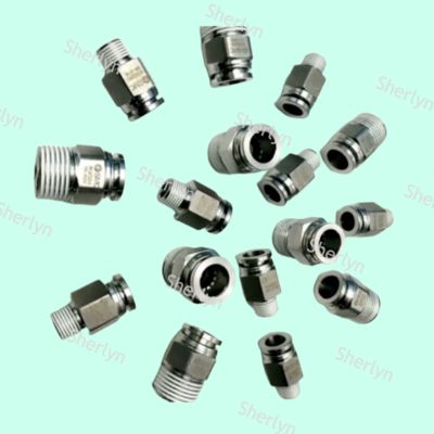 KQG2H12-16 SMC Metalen roestvrij staal rechtstreeks door snelle connector SS316 KQG2 Series 4E2-8EU/KQ2A68
