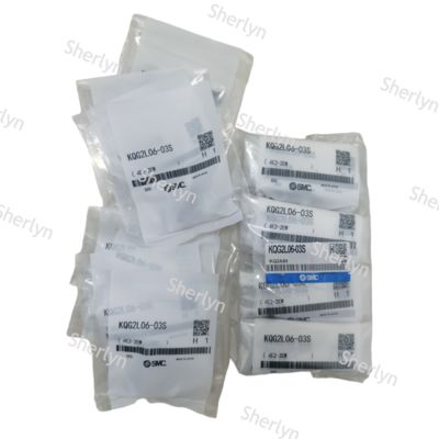 SMC Pneumatische Roestvrijstalen Snelkoppeling/boog Type KQG2L06-01S Haakse L-vormige Connector