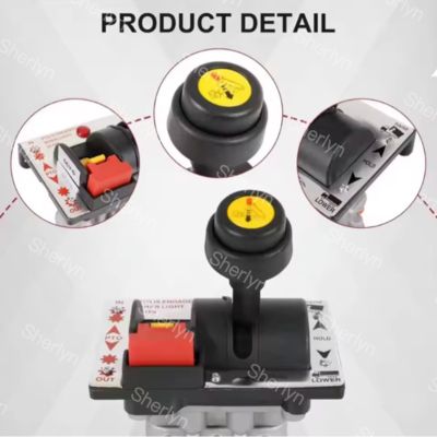 6CV-D Proportionele regelkleppen met PTO-schakelaar Slow Down Tipper Schakelaar voor Hydraulisch systeem Dump Truck Control Valve