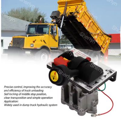 6CV-D Proportionele regelkleppen met PTO-schakelaar Slow Down Tipper Schakelaar voor Hydraulisch systeem Dump Truck Control Valve