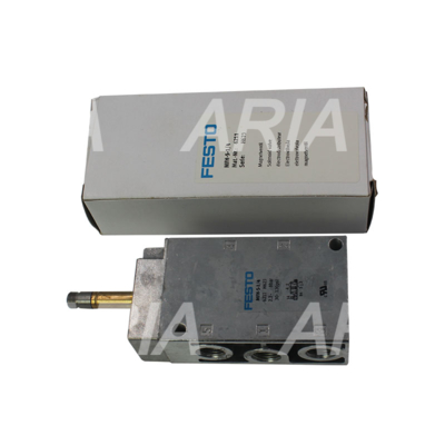 Festo MFH-5-1/4 6211 Magneetventiel, 5/2 monostabiel mec spr, int pilot, 2-10 bar, 1300L/min, G 1/4"
