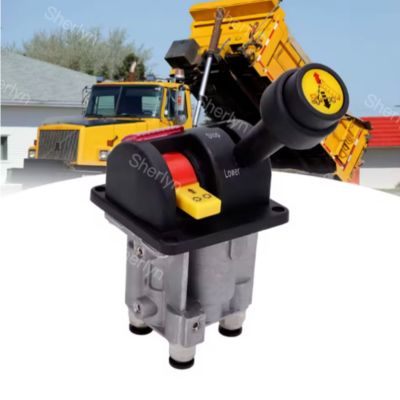 BKQF34-B 14750650H 4 Hole Dump Truck Rubber Handle Valve M6 Gesloten Hydraulische Dump Truck Control Valve