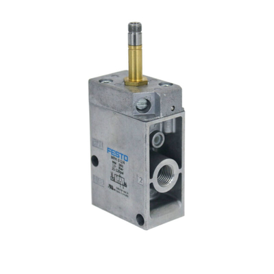 Festo-klep MFH-3-1/4 9964 Mechanische klep, 3 poort, gesloten, elektrisch, G 1/4, 0,15 tot 0,8 Mpa