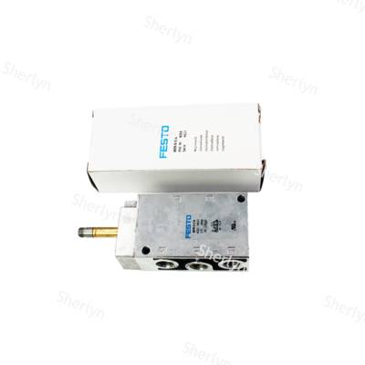32mm Breedte Afmeting Festo Magneetventiel 5/2 Ventielfunctie Elektrische Aandrijving Type