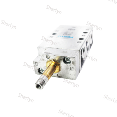 32mm Breedte Afmeting Festo Magneetventiel 5/2 Ventielfunctie Elektrische Aandrijving Type