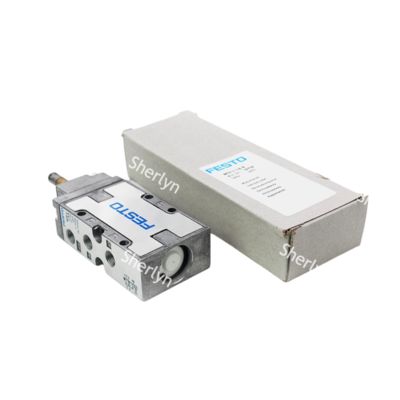 FESTO MFH-5-1/8-B Solenoïde klep, 5/2 Monostabele Mec Spr, Int Pilot G/8