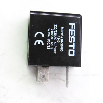 Solenoidspoel MSFW-230-50/60 | Festo 4540 IP65, 230VAC, kleppen voor MSSD-F 3-pins