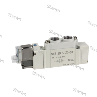 SMC Magneetventiel SY3120-6LZD-C4 SY3000 Serie 12VDC
