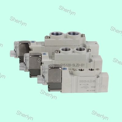 SY3120-5LZD-C4 DC24V SMC Solenoïdeklep SY3000 Serie