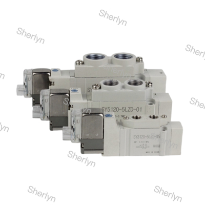 SMC Magneetventiel SY3120-6LZD-C4 SY3000 Serie 12VDC