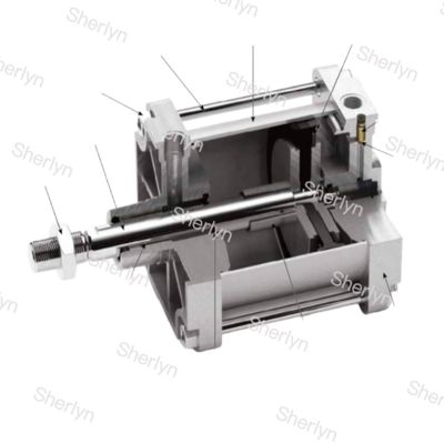 P1F-S032MC-0050-0000 P1F Serie Parker Pneumatische Cilinder