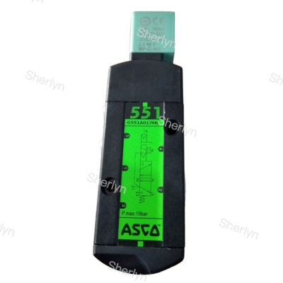 ASCO twee-positie vijfweg-solenoïde klep SCG551A018MS dubbele spoel
