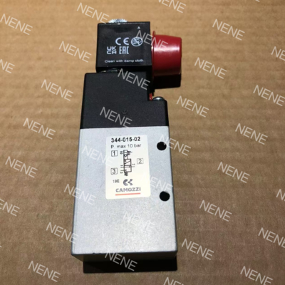 344-015-02-G77 Elektronisch Magnetventiel 334-015-02-G77/7J/7K/73/72 CAMOZZI Magneetventiel 3/2-weg 1/4"