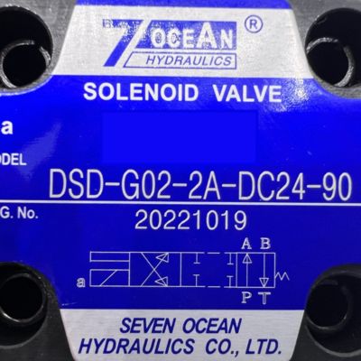 DSD-G02-2A-DC24-90 Richtingscontroleaanpomp 7OCEAN Solenoïde-klep