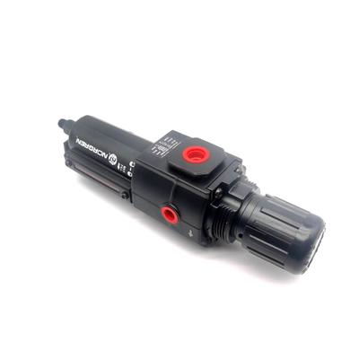 B74G-4AK-QP2-RMG Gecomprimeerde lucht Pneumatische filter regulator glijmiddel Norgren Excelon Filter/regulator 1/2 PTF 0.3-10 Bar 40μm handmatige afvoer met meter