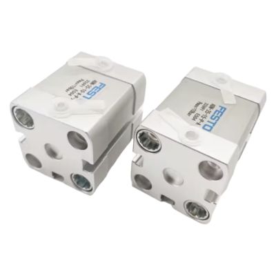 Dubbelwerkende pneumatische zuilcilinder met 45 mm zuigerdiameter ADN-25-45-A-P-A