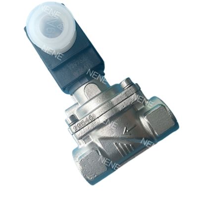 Burkert Magneetventiel 6281 00322547 Servo-ondersteund Roestvrij Staal NO G1/4