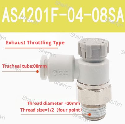 AS1201F-M3-06 SMC Gasklep AS1201F/2201F/3201F