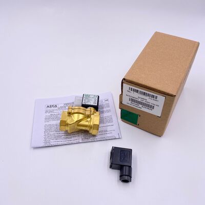 ASCO Koperen Klep SCE238D001 G3/8 AC220V DC24V Normaal Gesloten Afvoersolenoïdeklep